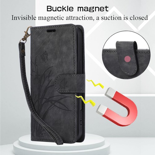Funda tipo billetera de cuero magnética para Samsung S25 Ultra S25 Edge S22 S21 S20 S23 FE - Imagen 12 de 39