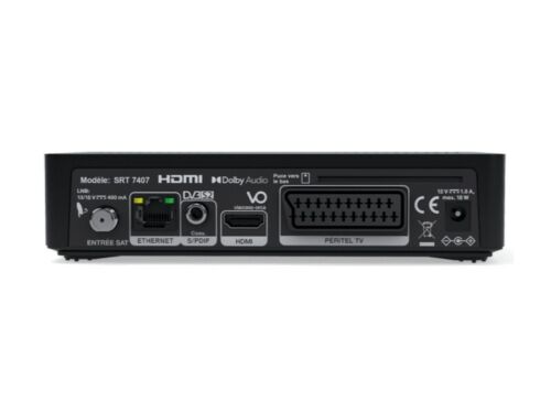 French TV in UK Fransat Subscription Free Strong SRT7407 HD Set Top Box & Card - Picture 4 of 10
