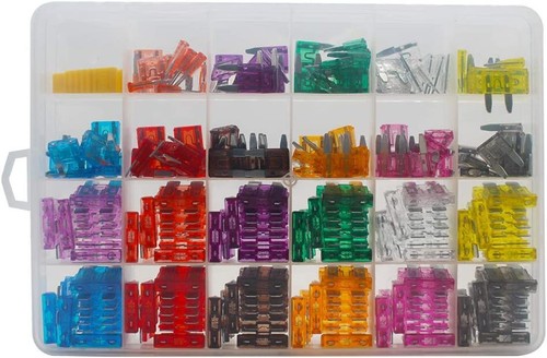 Kit de fusibles de hoja estándar 231 piezas para autocaravana automotriz cámper automotocicleta - Imagen 6 de 9