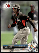 2017 Bowman #BP129 Isael Soto Marlins Prospect 