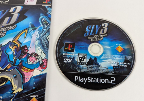 Sly 3 Honor Among Thieves Rare Demo Disc Not For Resale Sony PS2 2005 - Picture 2 of 4