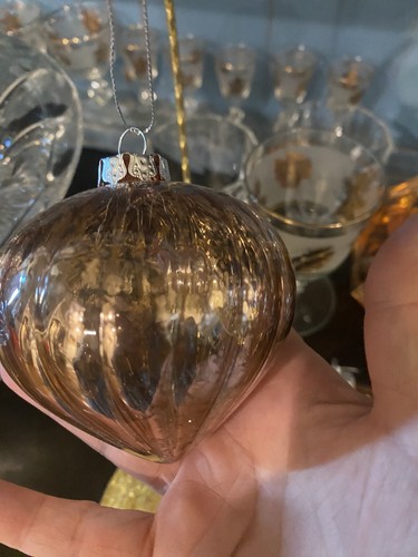 Isaac Mizrahi Live Mercury Glass + More Christmas Ornaments 2015 Set of 11 - Picture 3 of 17