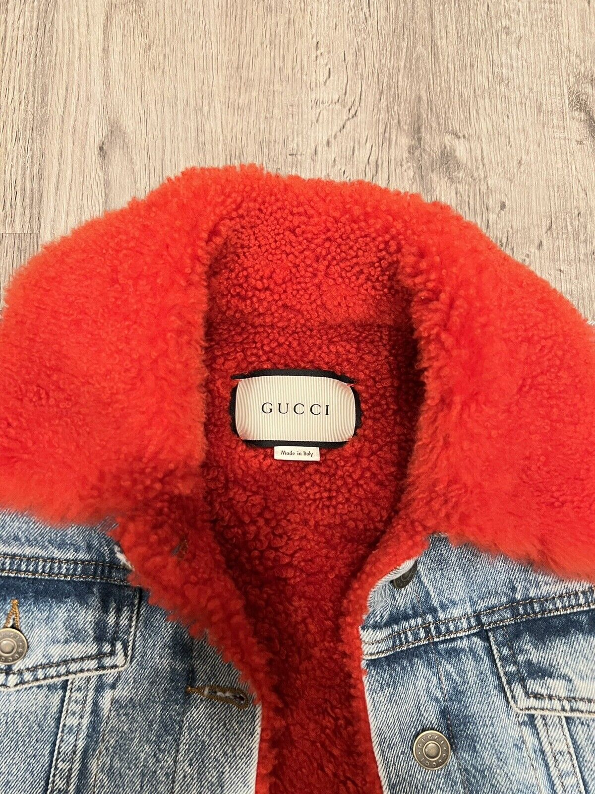 GUCCI L'AVEUGLE PAR AMOUR DENIM JACKET – OBTAIND