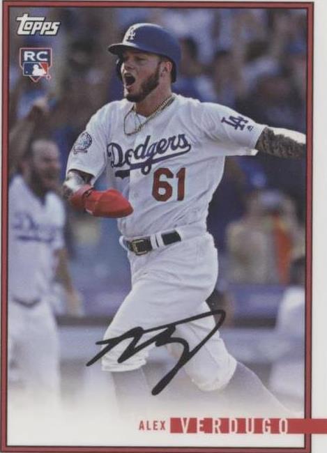 2018 Topps On Demand Rookie Year in Review - Alex Verdugo #2 - 1 of 1