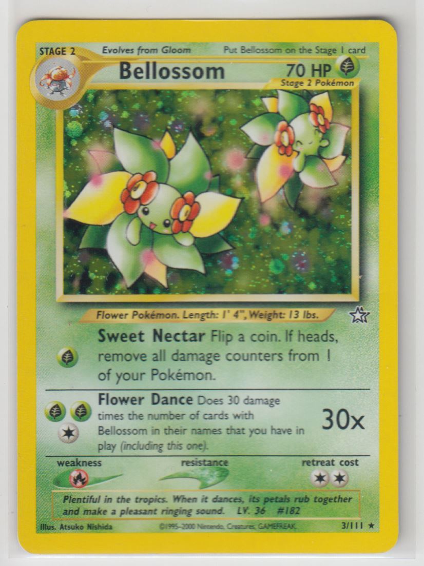 2000 Neo Genesis Unlimited Bellossom #3