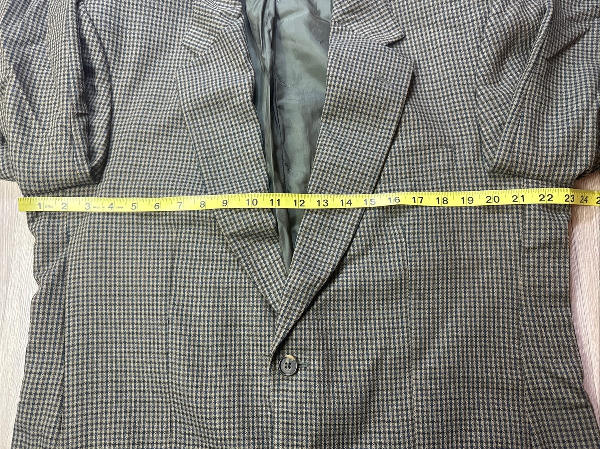 Vintage YSL Yves Saint Laurent Blazer Jacket Men's 44 Long Sport