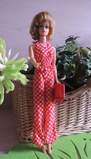 Anzug Barbie red Pants & Top original 70s Polka Dot #7813 Hose Top Best buy