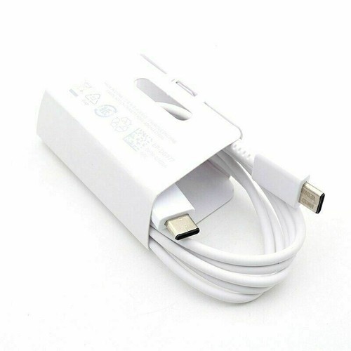 Genuine Samsung Galaxy Type C to C Note S21 Ultra Super Fast USB C Charger Cable - Picture 4 of 8