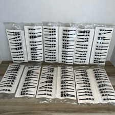 Rhinestone Hair Clips/Pins Pairs Large Lot 72 Pairs All New Resellers Venders