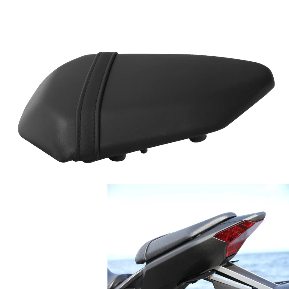 Black Rear Passenger Pillion Seat Fit For Yamaha FZ07 FZ 07 2014-2017 14-17 16 - Image 3 of 4