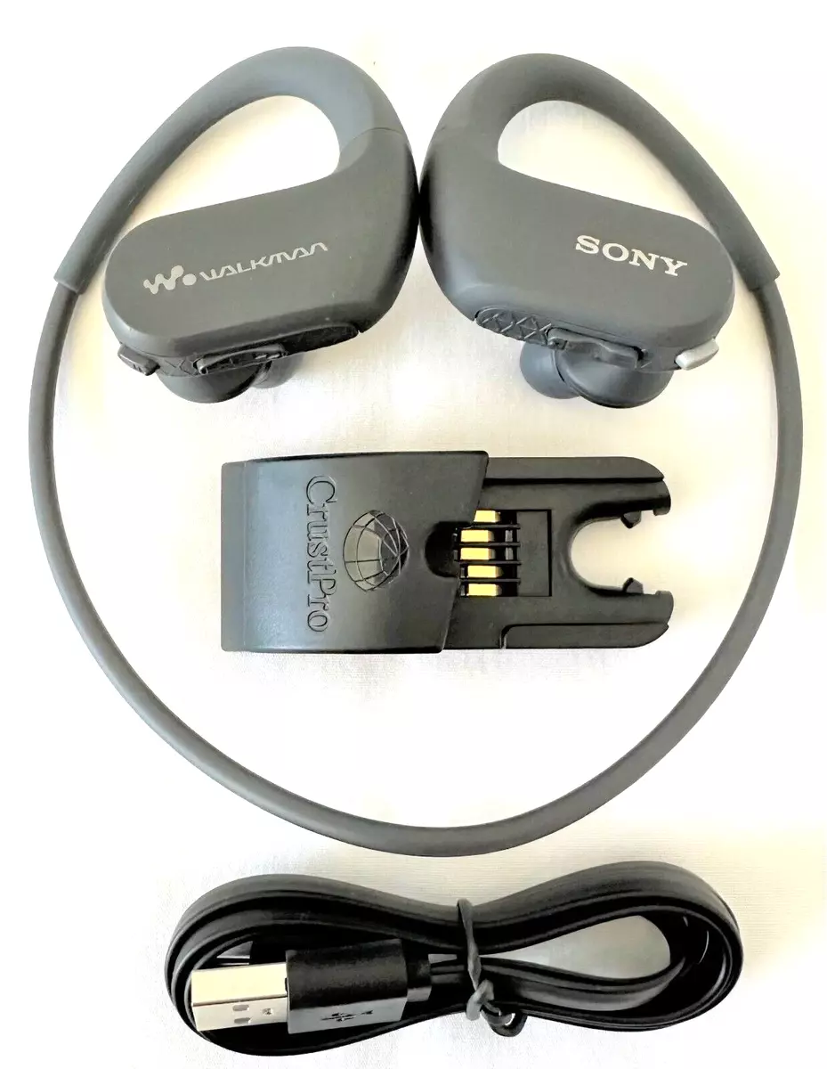 Sony NW-WS413 4GB Walkman Headphone Wearable Sports MP3 Player Black (READ)  1.1 | eBay