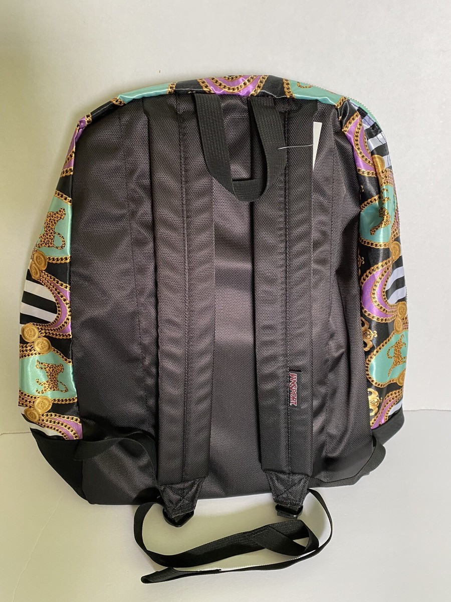 JanSports Living Lavish Print Backpack Jansport Backpack- Super Livin Lavish Leopard Print Satin  main image 4
