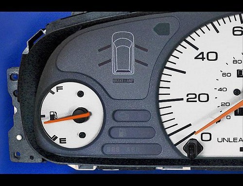 White Face Gauges for 1995-1998 Honda Odyssey Non-Tach - Picture 3 of 4