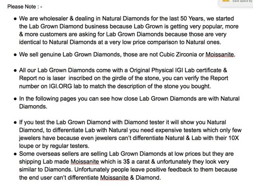 Lab Grown Diamond CVD IGI Certified 0.40 CT Round Clarity VS1 Color D - Picture 8 of 16