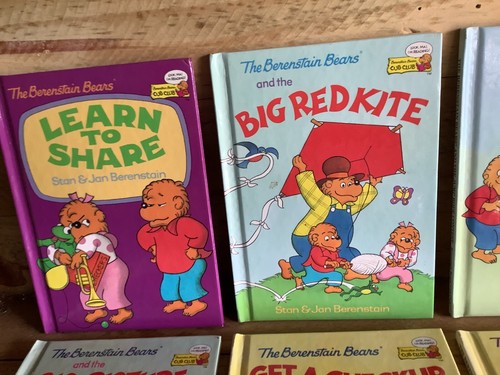 THE BERENSTAIN BEARS Cub Club - BULK LOT OF 6 HARDCOVER BOOKS - Picture 2 of 8