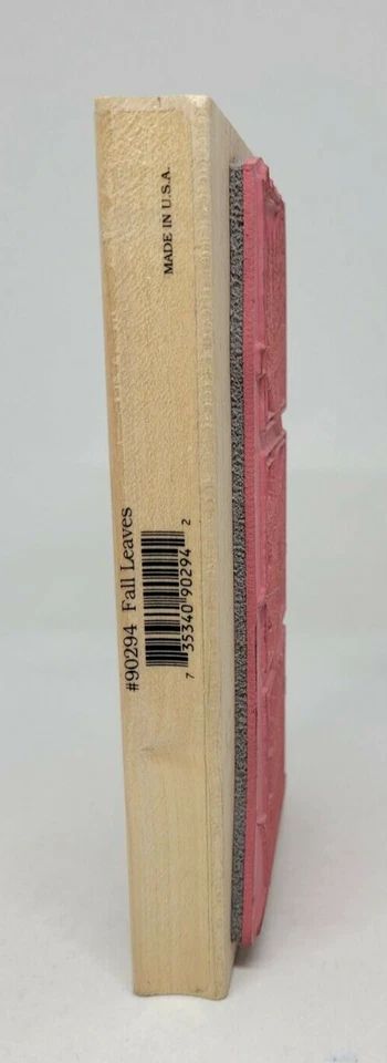 Sellos Suceden Hojas de Otoño Madera Goma Sello 90294 Nan Goss Otoño Arce Foto 3 de 4