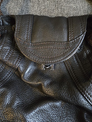 FENDI Spy Hobo Handbag Dark Brown Soft Leather - Picture 10 of 23