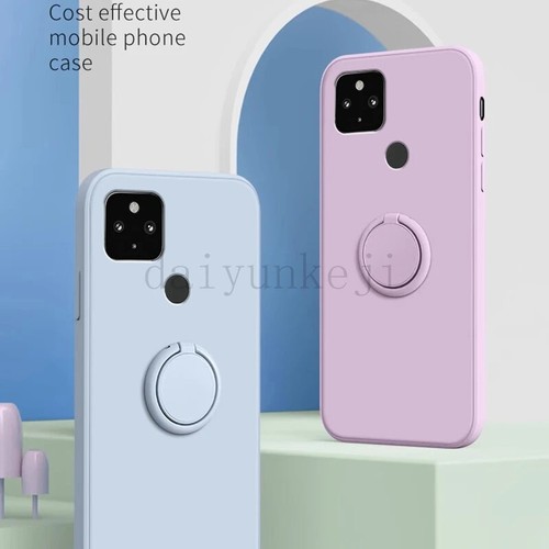 Silicone Cover For Google Pixel 5 4 3 Pixel 5A 4A 3A XL 4G 5G Phone Case Holder - 第 6/11 張圖片