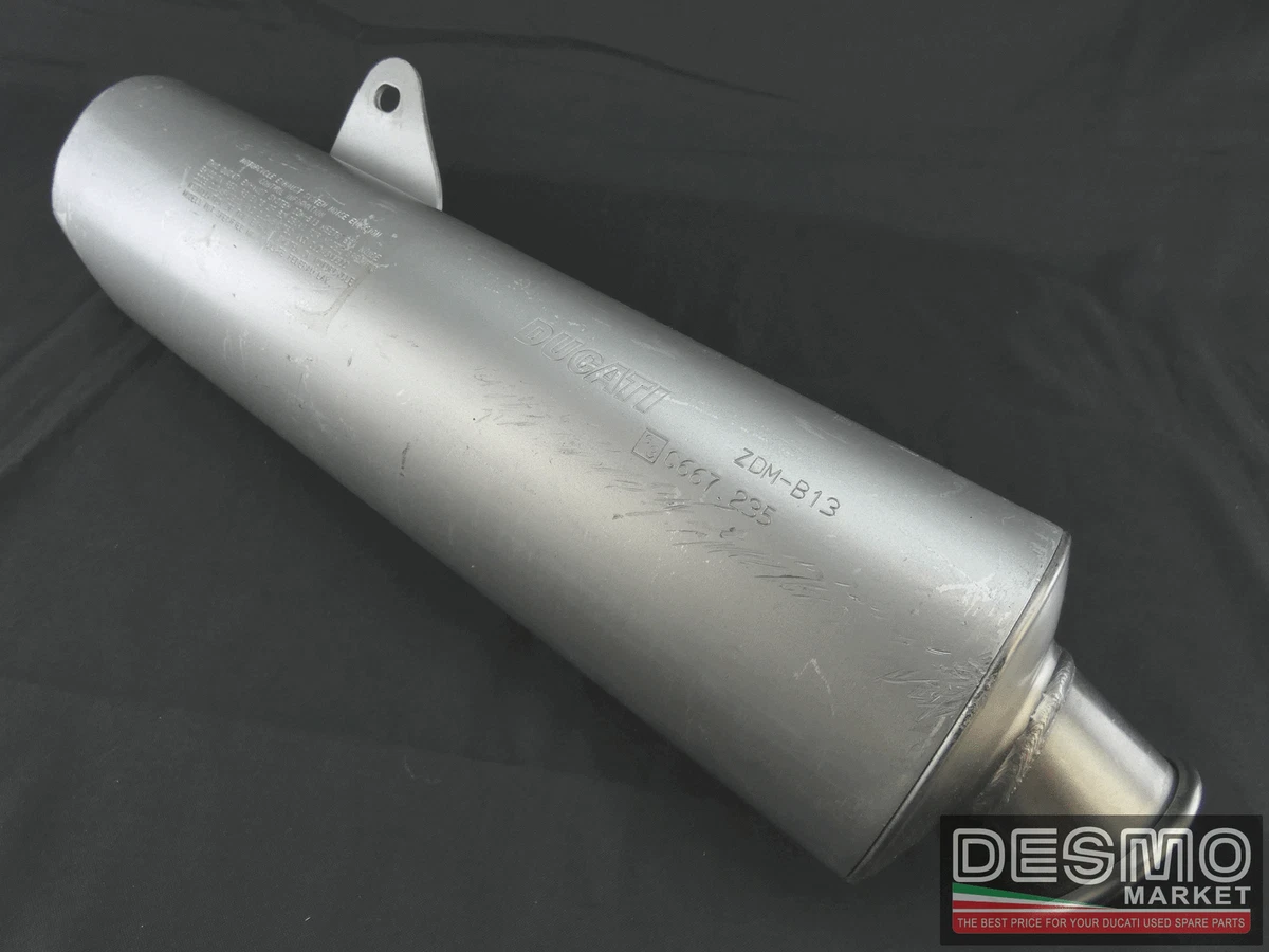 Scarico sinistro remus logo nuovo ducati monster 400 010042 eBay