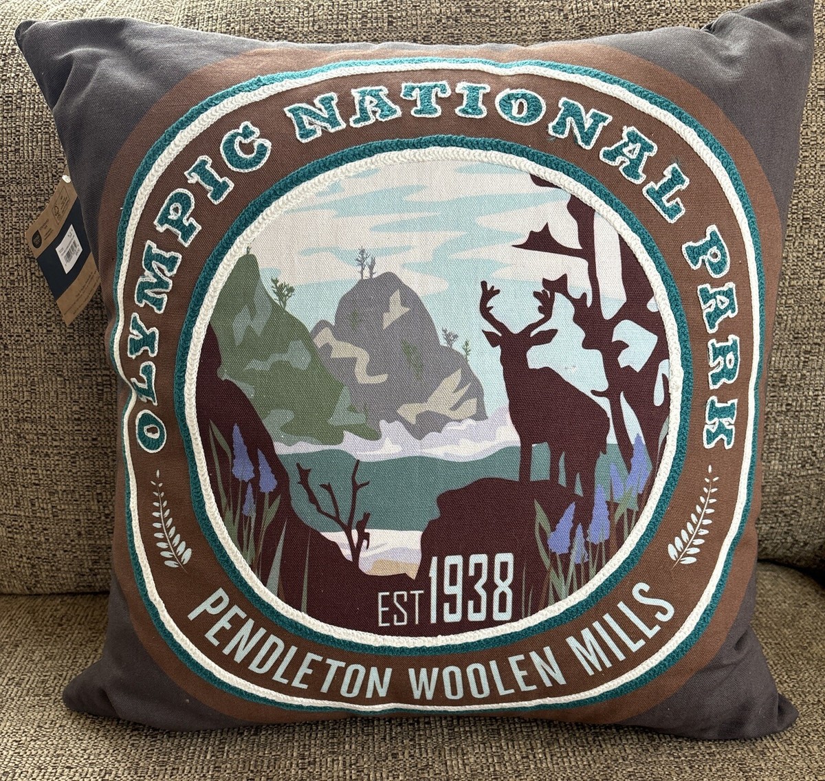 New Pendleton OLYMPIC National Park Pillow 20x20 | eBay