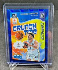 2024/25 Donruss Basketball Euroleague Crunch Time FACUNDO CAMPAZZO Blue 12/49 15