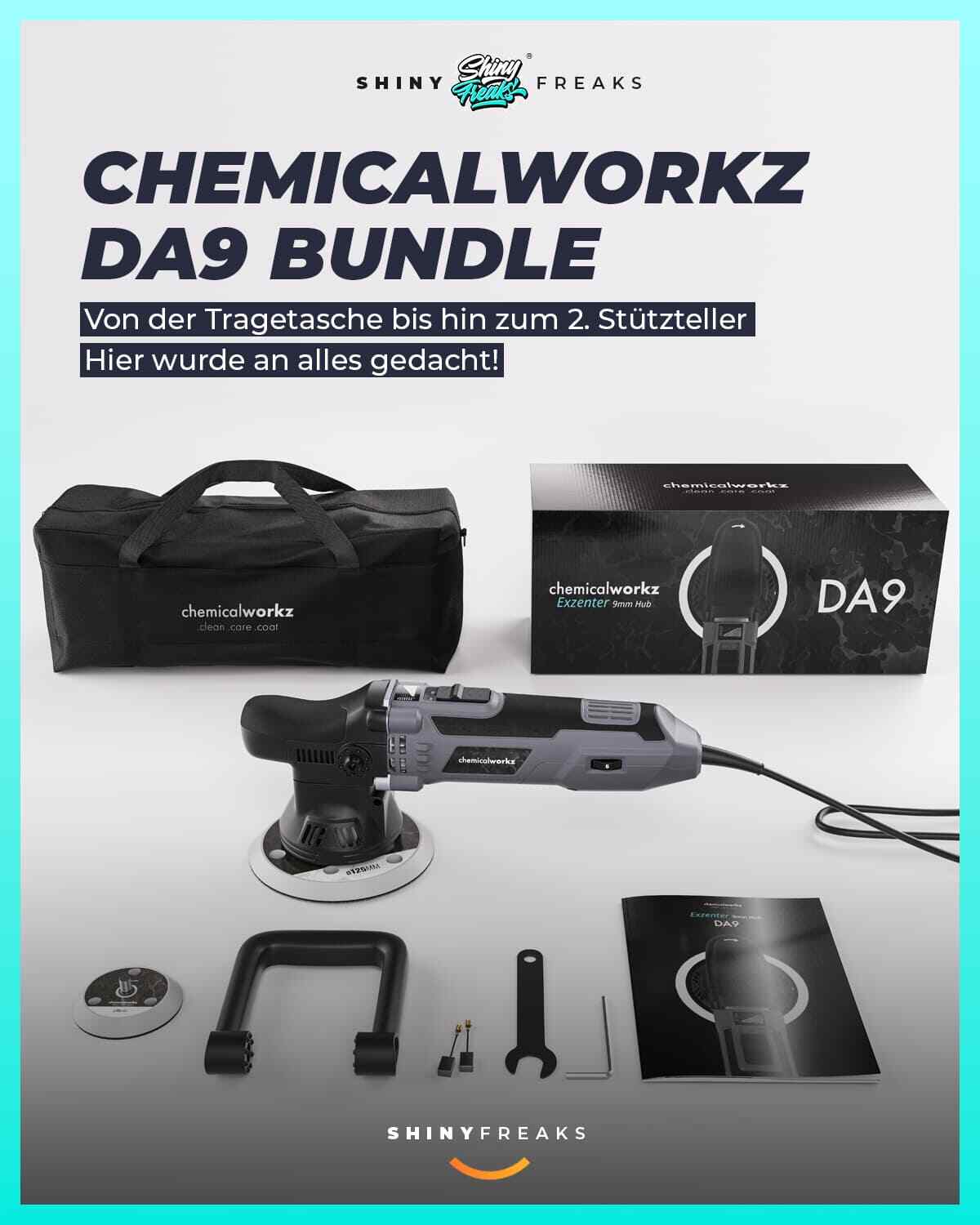 Lucidatrice Eccentrica Chemicalworkz DA9 Con Set Lucidante Sonax - Foto 7