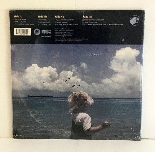 TAKING BACK SUNDAY tidal wave DOUBLE Lp 2-COLOR BLUE SWIRL Vinyl Record , SEALED - Picture 2 of 3