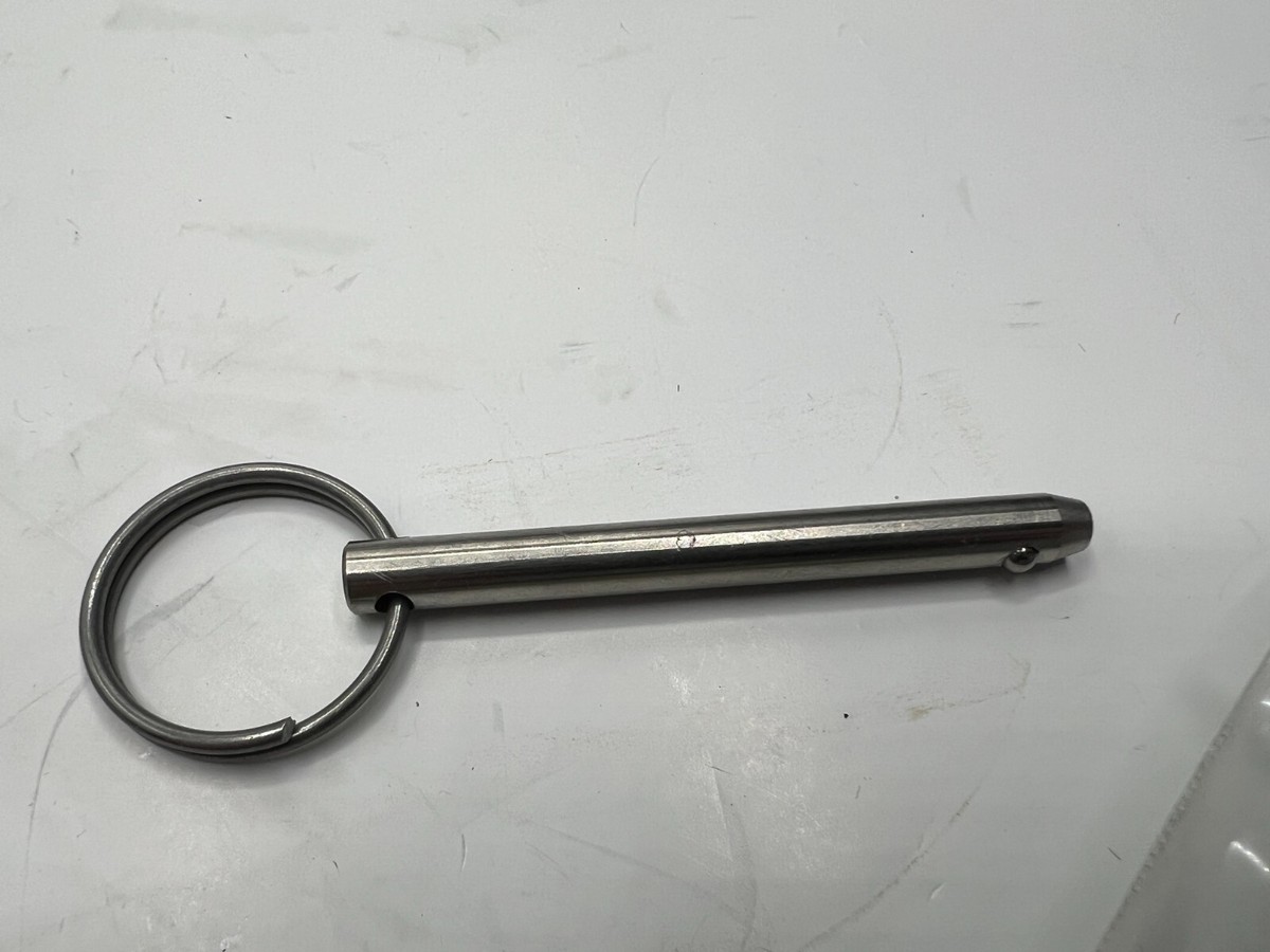 Pack of 6 McMaster-Carr 18-8 Stainless Steel Ring-Grip Quick