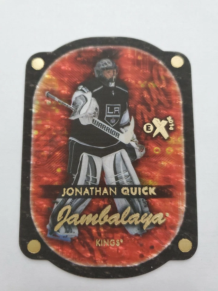 Jonathan Quick {罕见} '14-15 FLEER ULTRA 🔥JAMBALAYA🔥 SP #31/42 Kings《完好☆HOF — 第 3/4 张图片