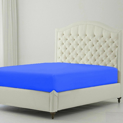 Extra Deep Pocket 1 PC Fitted Sheet 1000 TC Egyptian Cotton All Solid AU Queen - Picture 89 of 98