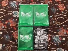 Lot of 4 dragon ball card game foil packs