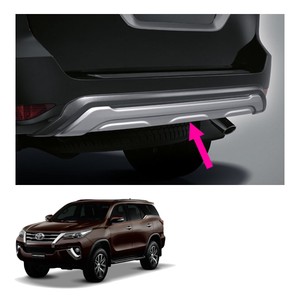 Bumper Guard For Suv >> For Toyota Fortuner Suv 15 16 2018 Rear Bumper Guard Cover Genuine Bumper Guard For Suv >> For Toyota Fortuner Suv 15 16 2018 Rear Bumper Guard Cover Genuine