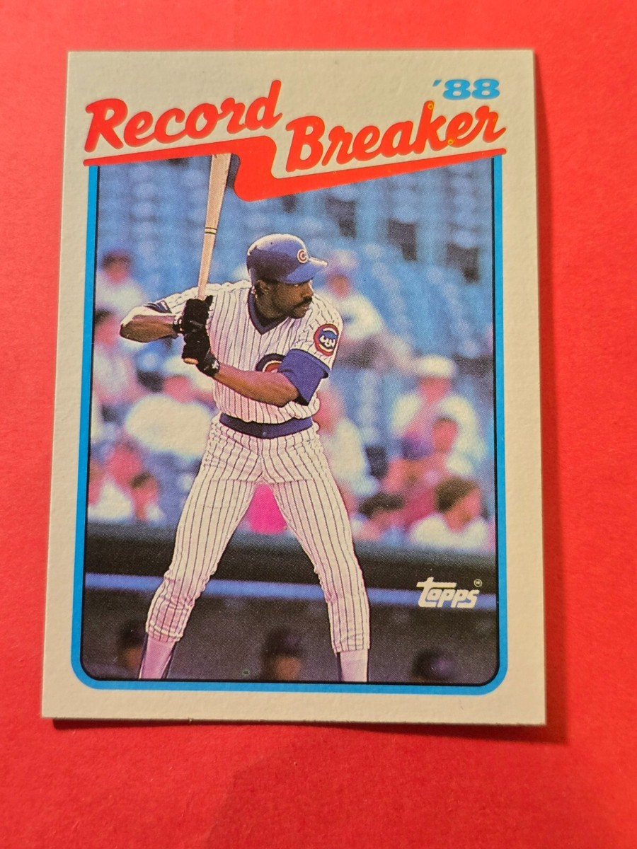 RC スペンサー・トーケルソン 直筆サイン 50シリ topps FIRE 1989 Topps #4 Andre Dawson RB/Logs Double Figures/in HR and