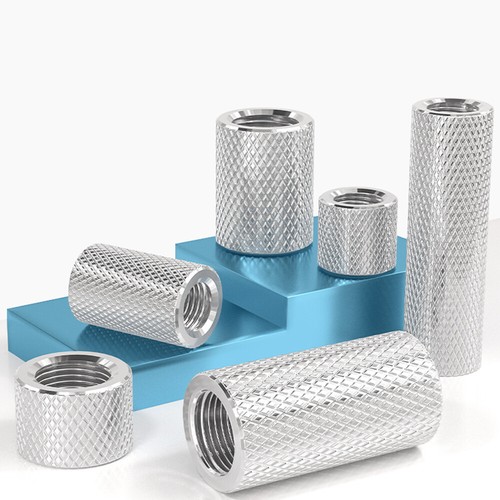 304 Stainless Steel Knurled Lengthen Round Thumb Nuts Standoff Pillar M4 M5 M16 - Picture 2 of 32