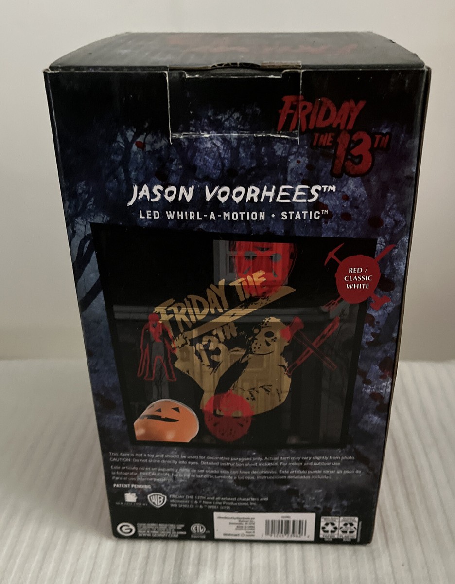 Jason Voorhees LED Whirl A Motion Projector Horror Friday