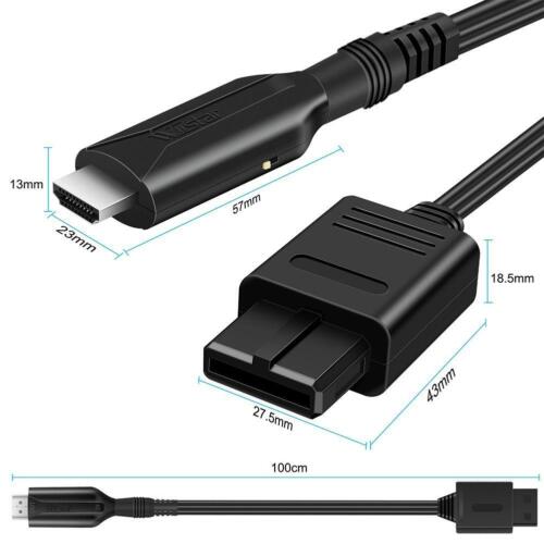 For Nintendo Gamecube Super NES/SNES N64 To HDMI Adapter Converter HD Cable Hot - Picture 10 of 18