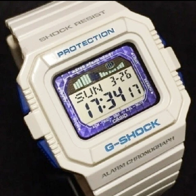 Casio G shock GLX 5500 7JF G Lid Collaboration vert numerique 2937