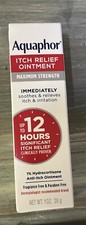 Aquaphor Itch Relief Ointment, 1 Hydrocortisone - 1.oz Exp:05/2026