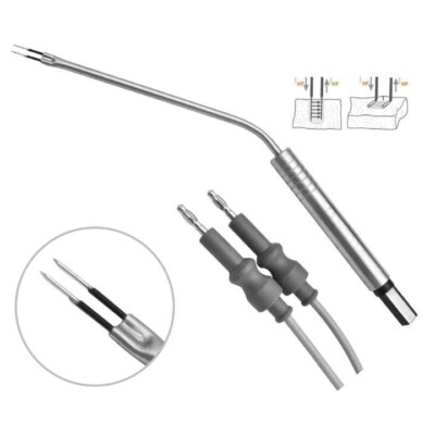 Bipolar Electrode for Nose Tumor Reduction