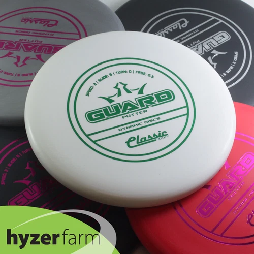 Dynamic CLASSIC SOFT GUARD *pick weight & color* Hyzer Farm disc golf putter