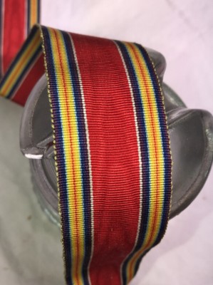 1 yard 1 3//8/" Burgundy Gray Black Both striped rayon grosgrain ribbon Belting