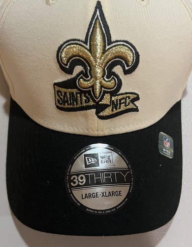 New Era 39THIRTY 2022 NFL New Orleans Saints Sideline L/XL Flex-Fit Mütze Neu mit Etikett - Bild 2 von 2