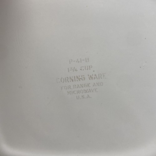 Vintage Corning Ware Spice of Life P-41-B Petite Pan 1 3/4 Tasse mit Deckel - Bild 6 von 8