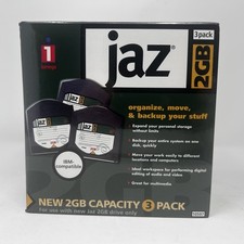    Iomega Jaz 2GB Disk 3 Pack IBM Compatible Storage Media 10597