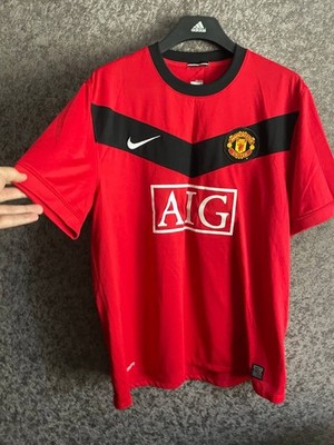 nike manchester united jersey 2009/10 size L