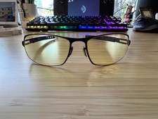 MLG Gunnar Optiks Phantom Gloss Onyx Major League Gaming Glasses Blue Light