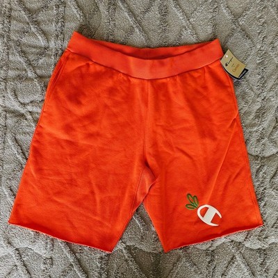 New With Tags Carrots X Champion Shorts Limited Edition Orange Athletic Mens XL