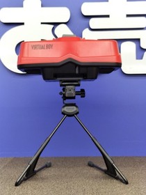 Nintendo Virtual Boy VB Console VUE-S-RA with Box 3Games Set Tested