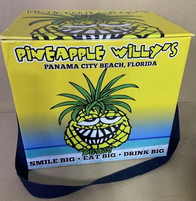 Pineapple Willy's Beach Recycooler Cooler - Panama City Beach PCB GreenSouvenir