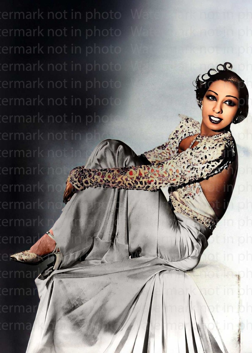 Joséphine Bakerの2021年発行 ジョセフィーヌ・ベーカー  Josephine Baker RARE COLOR Photo 300 REMASTERED | eBay